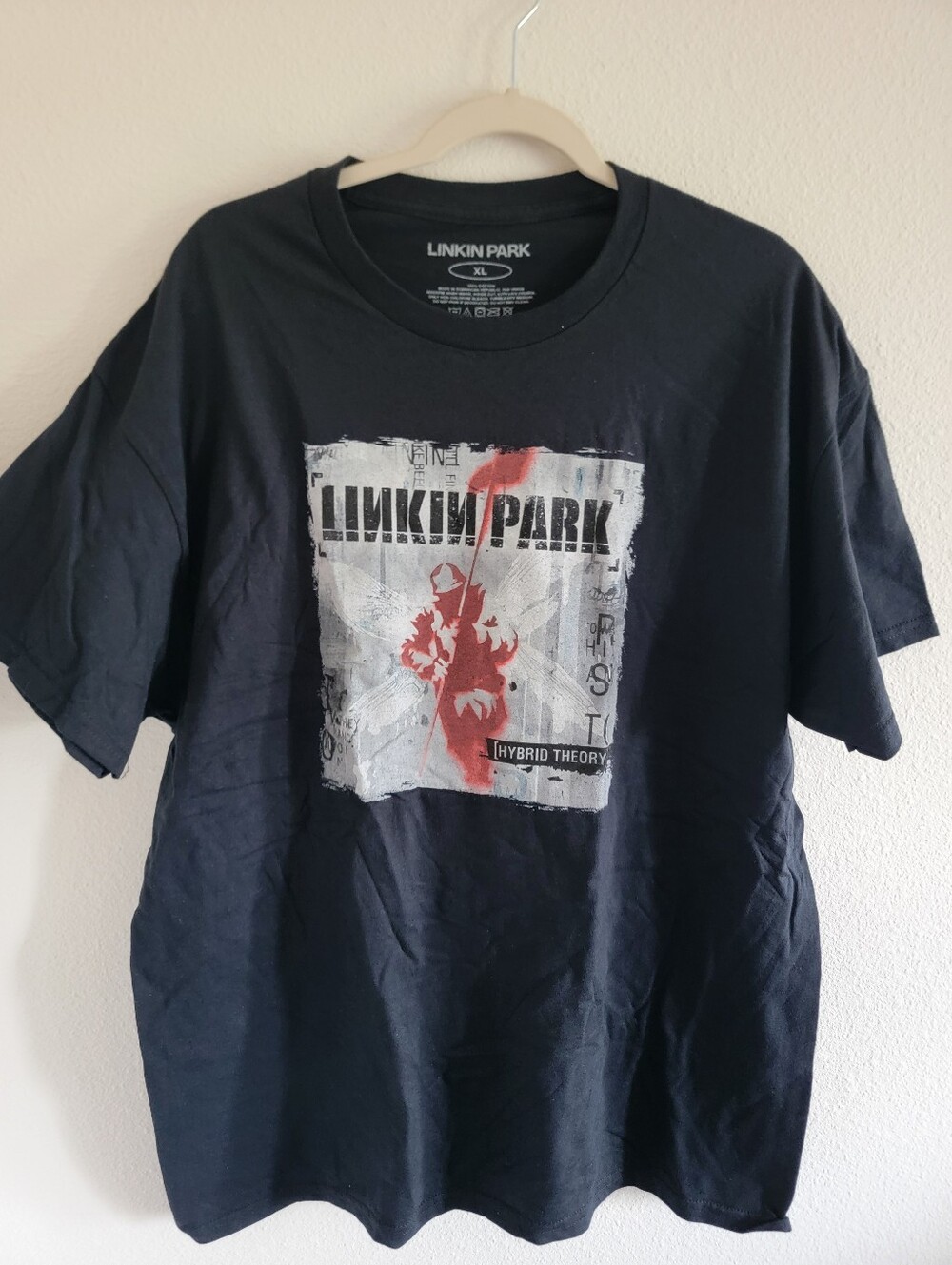 Linkin Park Hybrid Theory Black Short Sleeve T-Shirt Size XL